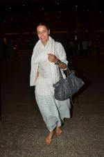 Neha Dhupia snapped at international airport on 10th June 2015